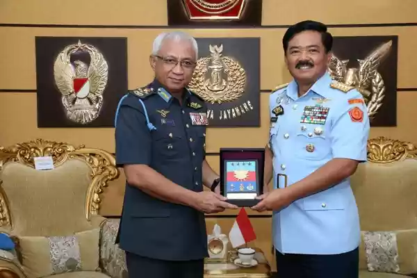 Panglima TNI Terima Kunjungan Kehormatan Panglima ATM