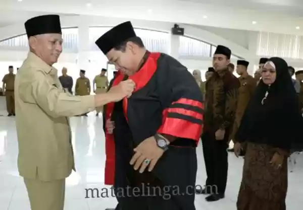 Bupati Lantik Lima Orang Dewan Hakim Festival Nasyid Asahan