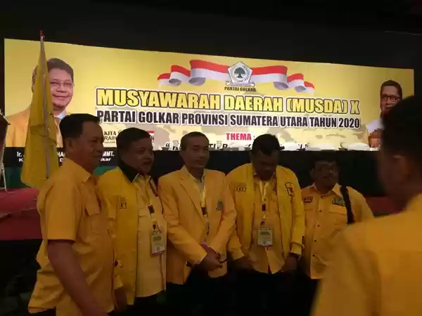 Yasir Ridho Terpilih Pimpin DPD Golkar Sumut 5 Tahun Kedepan