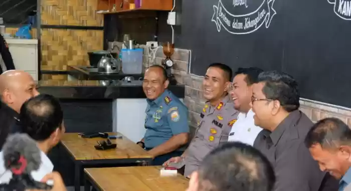 Forkopimda Tanjung Balai Silaturahmi Kepada 3 Pejabat Yang Beragama Hindu
