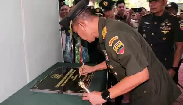 Resmikan Ruang Fitnes, Pangdam Harapkan SDM Rindam I/BB Kian Unggul 