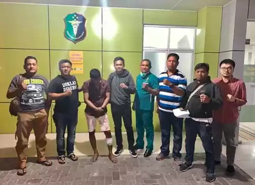 Polisi 'Dor' Pria Paruh Baya Spesialis Curanmor Parkiran Belakang Mall