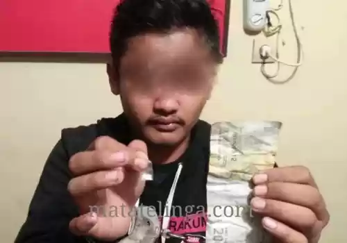 Kedapatan Bawa Sabhu, Rio Digelandang ke Kantor Polisi