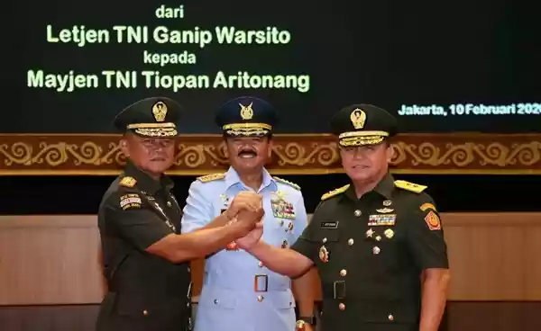 Mayjen TNI Arios Tiopan Aritonang Jabat Asops TNI