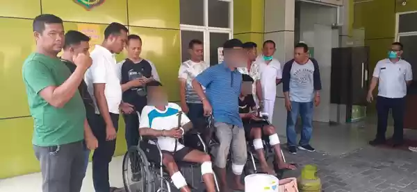 Bongkar Rumah Warga Belasan kali, Tekab Sunggal Tembak Tiga Kawanan Pelaku