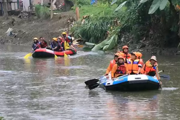 Pemko Medan & Forkopimda Susur dan Bersih Bersih Sungai Deli