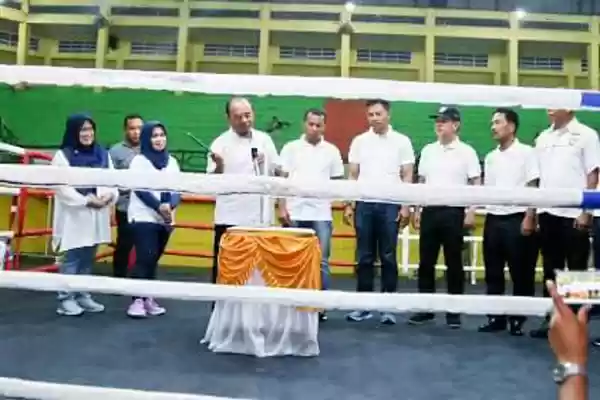 Pertina Gelar Tinju Tingkat Sumatera Utara  Memperebutkan Piala Bupati Labuhanbatu 