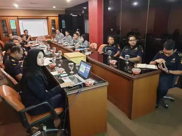 Direktur Strategi Bakamla RI Berkunjung ke Kantor Bea Cukai dan Kemenkominfo
