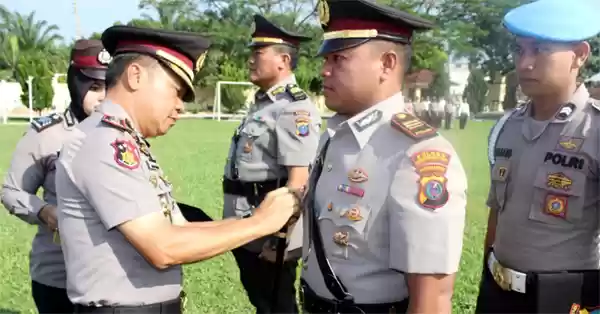 Kasat Reskrim Polres Sergai Dan Kapolsek Tanjung Beringin Diserahterimakan