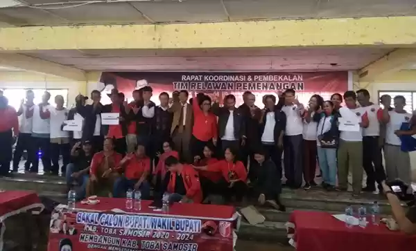 Pasangan Bacalon Jojor-Walden Janji Seratus Hari Akan Perbaiki Jalan Sampuara dan Tak Korupsi