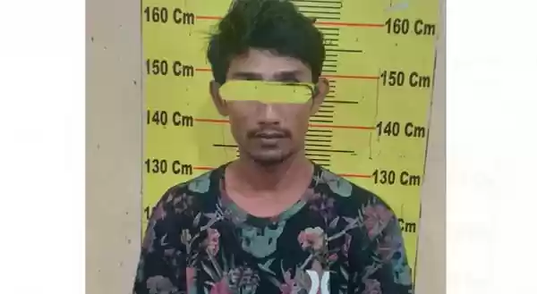 Polsek Delitua Amankan FS Karena Kantongi Narkoba