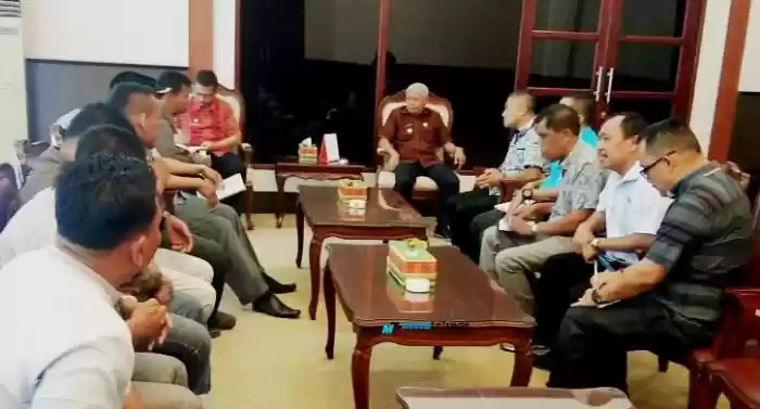 H.Surya Terima Audensi FKPLD Asahan