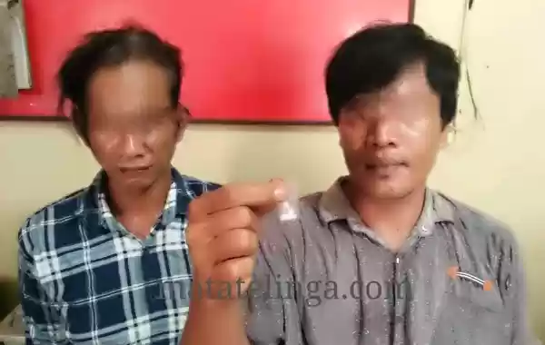 Transaksi Narkoba di Rumah, Dua Pria Ini Diciduk Opsnal Polsek Air Joman