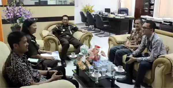 Tim Tinjau Lokasi Persiapan Kejari Nias, Nias Barat dan Nias Utara