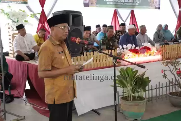 H.Surya Bersama Hj.Titiek Hadir Ditengah Masyarakat Dalam Pengajian Akbar