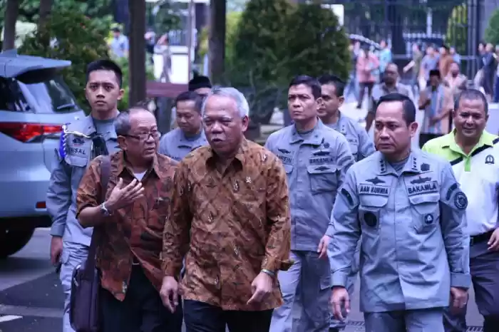 Kepala Bakamla RI Courtessy Call kepada Menteri PUPR