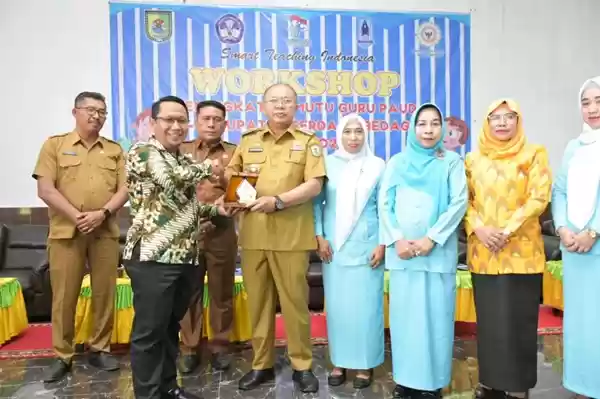 510 Guru Paud di Sergai Ikuti Workshop Peningkatan Mutu Guru 