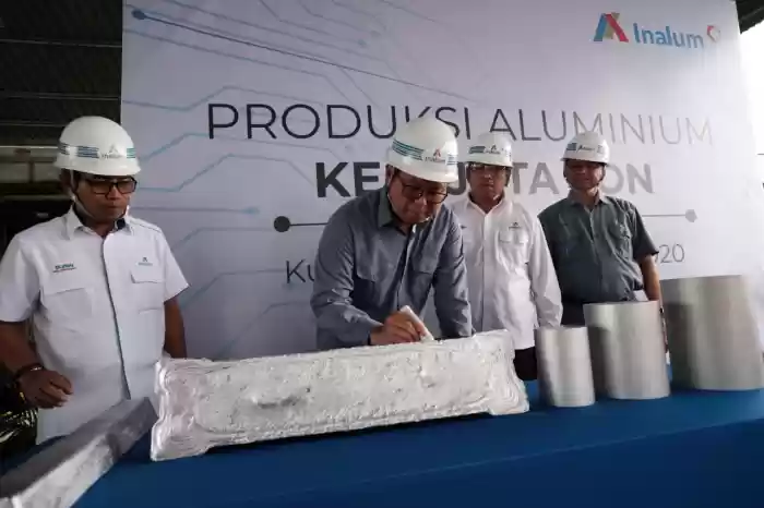 Inalum Mencapai Produksi Aluminum 8 Juta Ton, Usia ke 44 Tahun