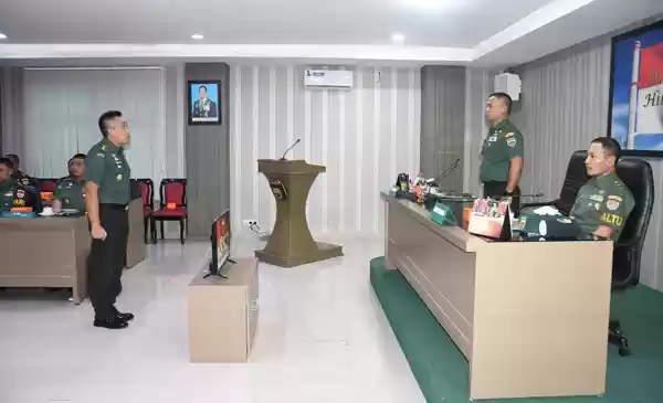 Kasdam I/BB Pimpin Taklimat awal Pengawasan dan pemeriksaan 