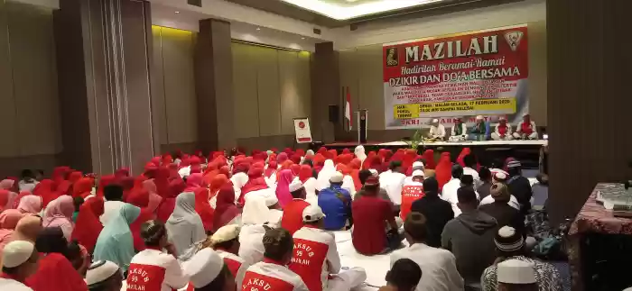 Dzikir Jama'ah Pengajian Mazilah, Do'akan Pilkada Medan Damai