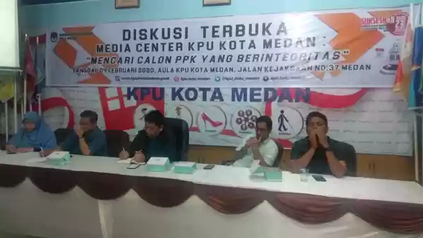 Cari Integritas Calon PPK, KPU Medan Minta Tanggapan Masyarakat