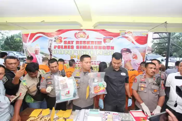 Lebih Sepekan Polres Simalungun Ungkap 12 Kasus Narkoba
