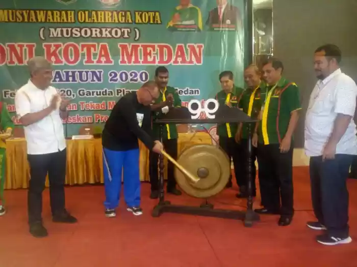 Eddy Sibarani Kembali Pimpin KONI Medan 2020-2024