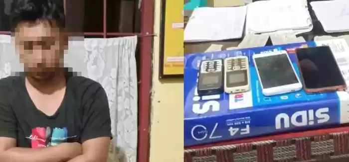 Sat Reskrim Polsek Dolok Panribuan Ciduk Pelaku Judi Togel