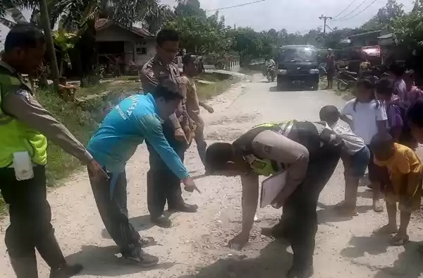 Tabrakan Septor Sesama Pelajar, Satu Meninggal Dunia Dua Luka Ringan