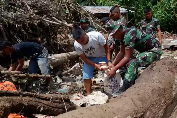 Pangdam I/BB Kerahkan Pasukan Reaksi Cepat Penanggulangan Bencana (PRCPB) Yonif 123/RW