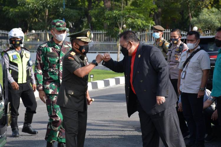 Pangdam I/BB Hadiri  Pelantikan 11 Kepala Daerah Hasil Pilkada Serentak 2020