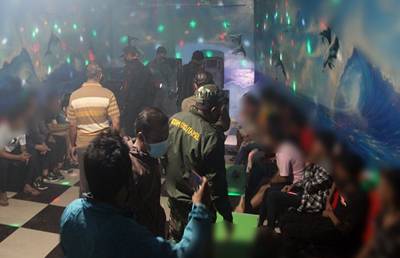 Prokes di terapkan....Puluhan Remaja Berstatus Pelajar dan Waria "Pesta" Miras