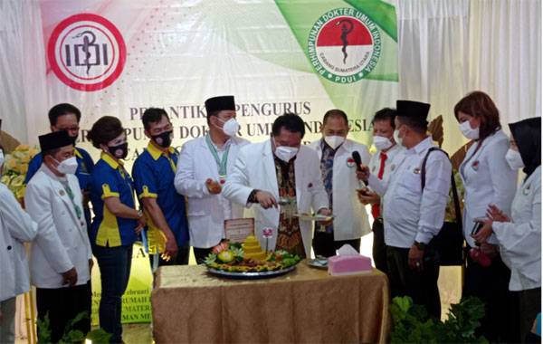 Resmi Dilantik, Pengurus PDUI Sumut Resmikan Kantor Baru