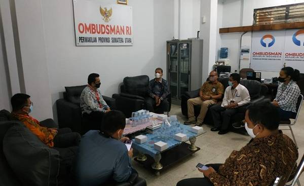 KPK Berkunjung ke Kantor Ombudsman Sumut, Ini yang Dibahas