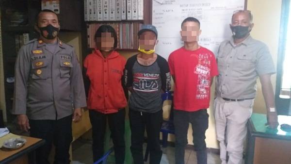 Lewat Aksi Pengepungan, 3 Komplotan Pembobol Rumah Resahkan Warga Pematang Raya Diciduk Polisi