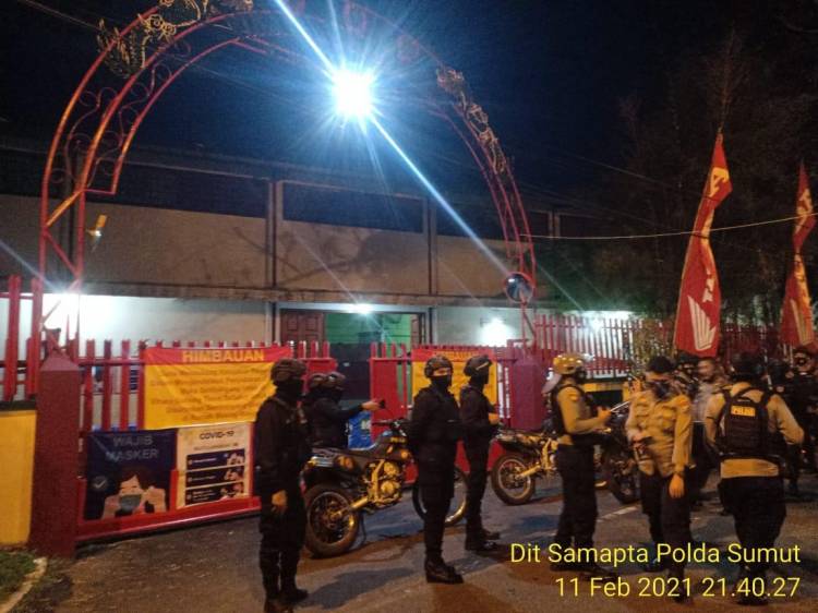 Patroli Skala Besar Pengamanan Perayaan Tahun Baru Imlek Tahun 2021