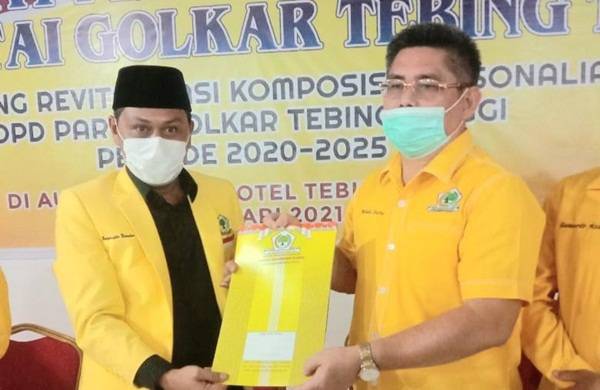 DPD Golkar Tebingtinggi Gelar Rapat Pleno Diperluas