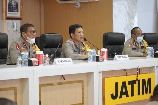 Kapolda Jatim Minta Jajaran Optimalkan Jumlah Kampung Tangguh