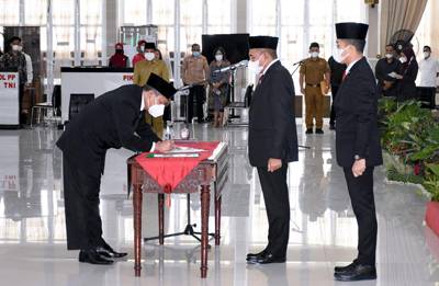 Gubernur Edy Rahmayadi Kukuhkan  Kepala Kanreg VI BKN Medan