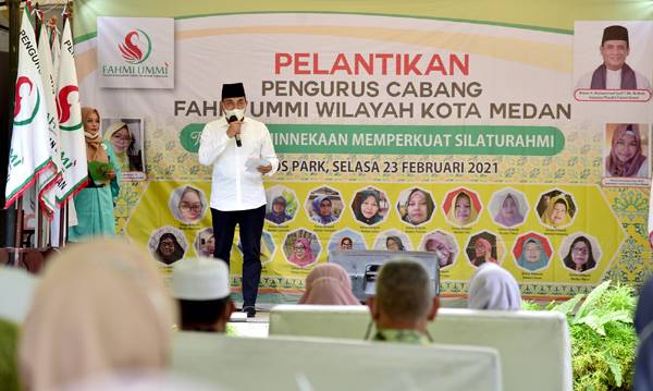 Ini Harapan Gubsu Pada Acara Pelantikan FAHMI UMMI Medan