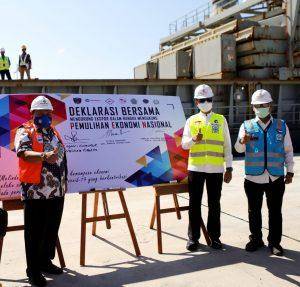 PT Pelindo I Cabang Sibolga Melakukan Eksport Perdana