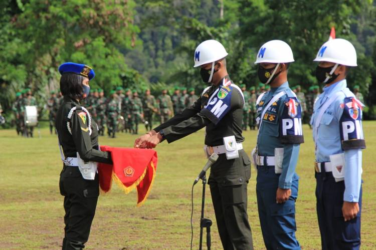 Tingkatkan Disiplin dan Kepatuhan Prajurit, Pangdam XVII/Cenderawasih Buka Operasi Gaktib dan Yustisi Polisi Militer TA 2021