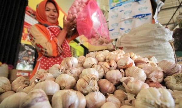 Stok Bawang Putih Semakin Menipis
