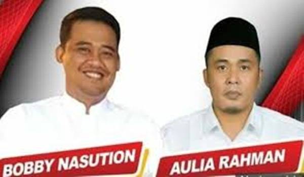 Besok, KPU Tetapkan Bobby Nasution-Aulia Rachman Sebagai Pemenang Pilkada Medan 2020
