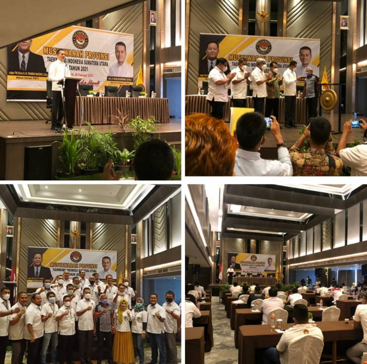 Musorprov TI Sumut, Musa Rajekshah Kembali Terpilih  Pimpin Pengprov TI Sumut Hingga 2025