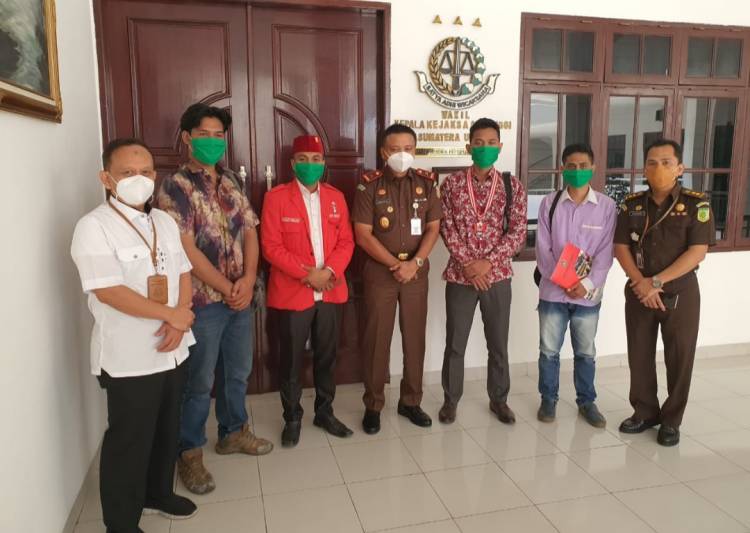 Kajati Sumut Terima Audiensi Pengurus GMNI Sumut