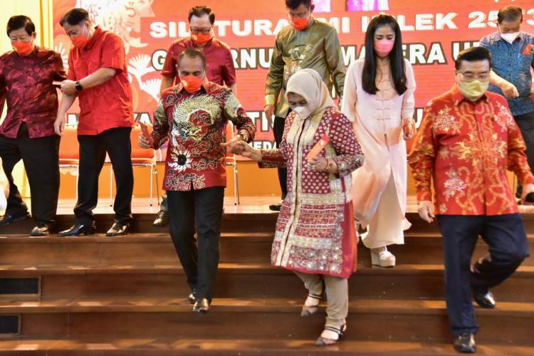 Edy Rahmayadi Apresiasi Antusiasme Masyarakat Tionghoa  Percepat Program Vaksin