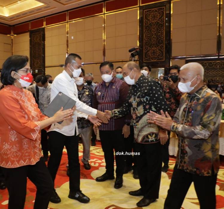Kementrian Keuangan RI Dan Dirjend Pajak Gelar Sosialisasi UU HPP Dihadiri Bupati Asahan