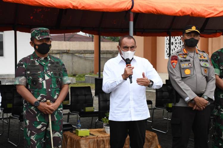 Pangdam I/BB Imbau Masyarakat Yang Terpapar Dirawat di Isoter