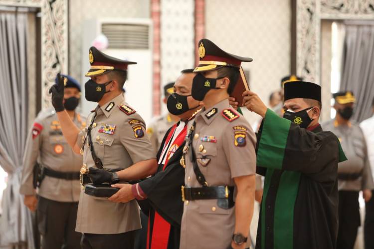 Sertijab Kapolrestabes Medan, Dirlantas Polda Sumut, dan Kapolres Batubara